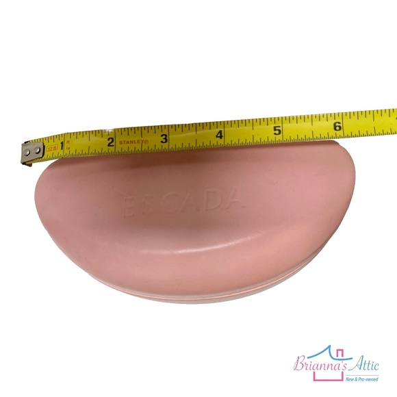 Escada Authentic Clamshell Hard Sunglass Case Large Size Pink - Picture 4 of 5